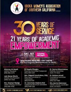 30th Anniversary Celebration and 21 Years of Academic Empowerment.